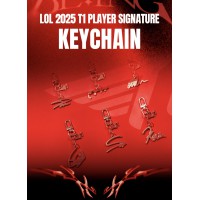 [LoL] 2025 T1 Player Signature Keychain
